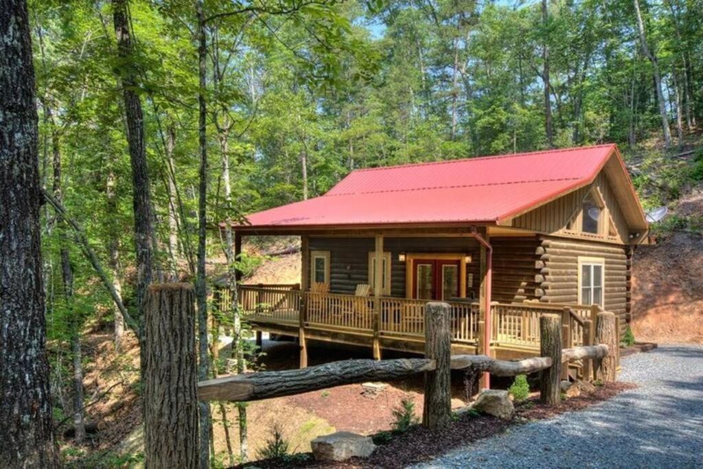 Вілла Honeymoon Getaway In Woods Near Noc And Smoky Mtn Rr Брайсон-Сіті Екстер'єр фото